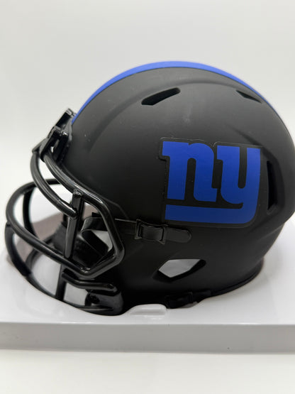 Darius Slayton Signed Mini Riddell Helmet (Eclipse Alternate) JSA COA
