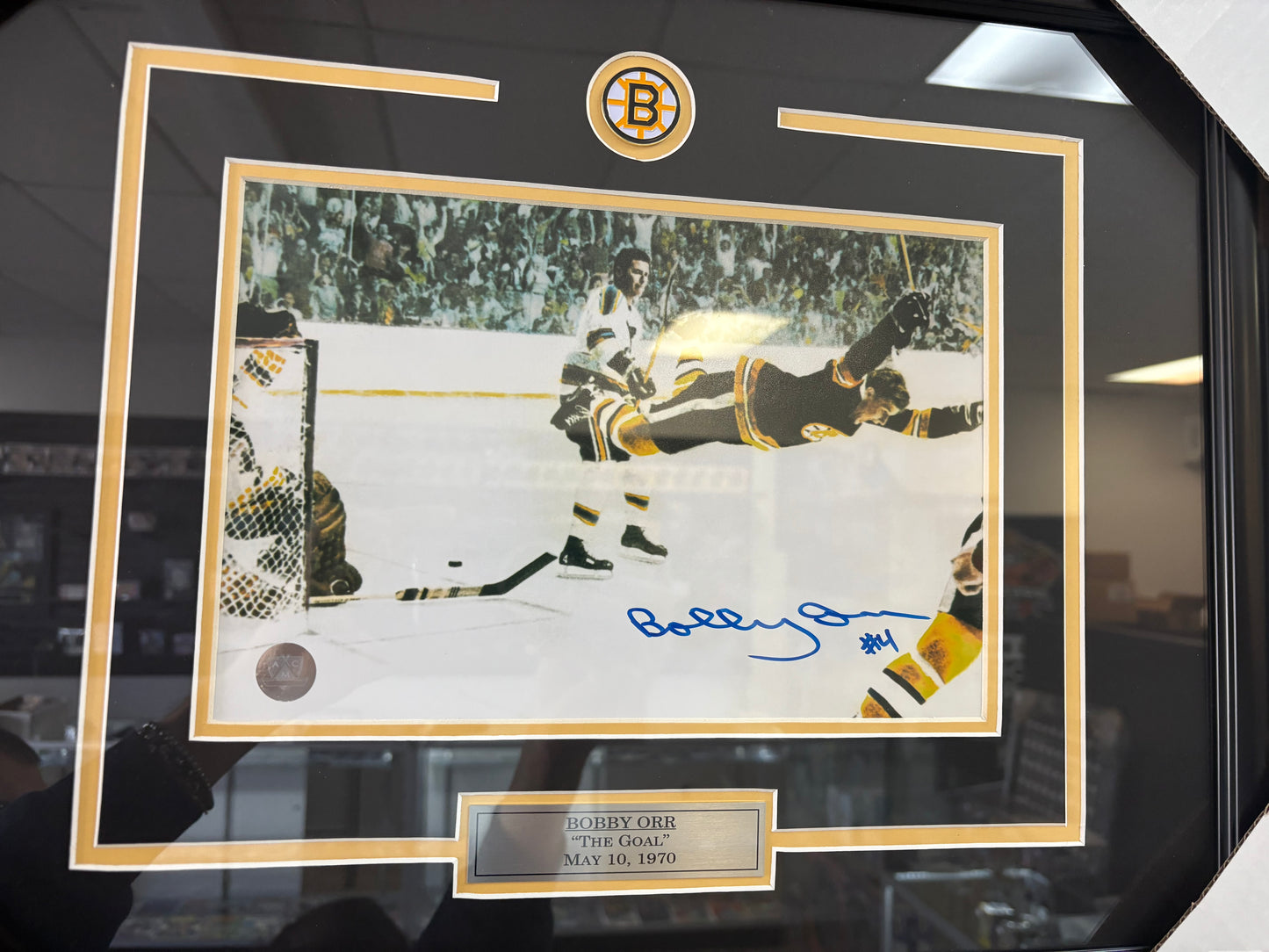 Bobby Orr "The Goal" Signed Autographed Framed AMC Memorabilia COA