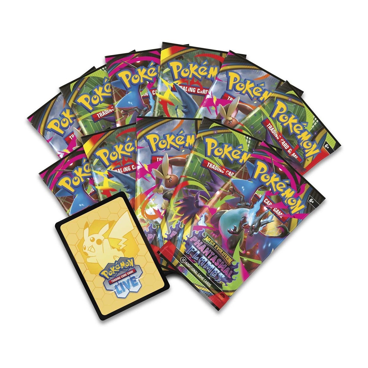Pokémon TCG: Mega Evolution Phantasmal Flames Pokémon Center Elite Trainer Box
