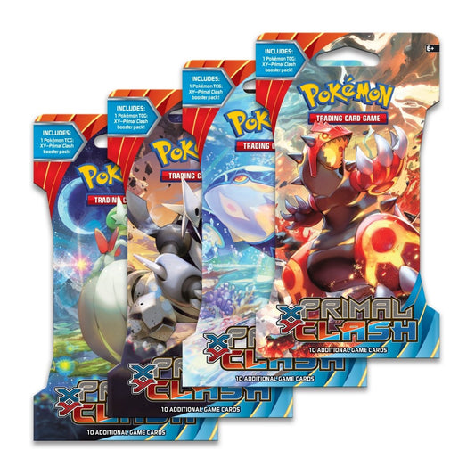 XY-Primal Clash Sleeved Booster Pack (10 Cards)