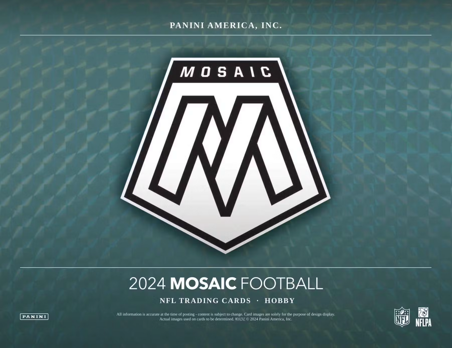 2024 Panini Mosaic Football Hobby Box
