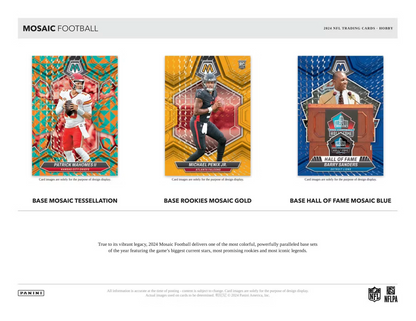 2024 Panini Mosaic Football Hobby Box