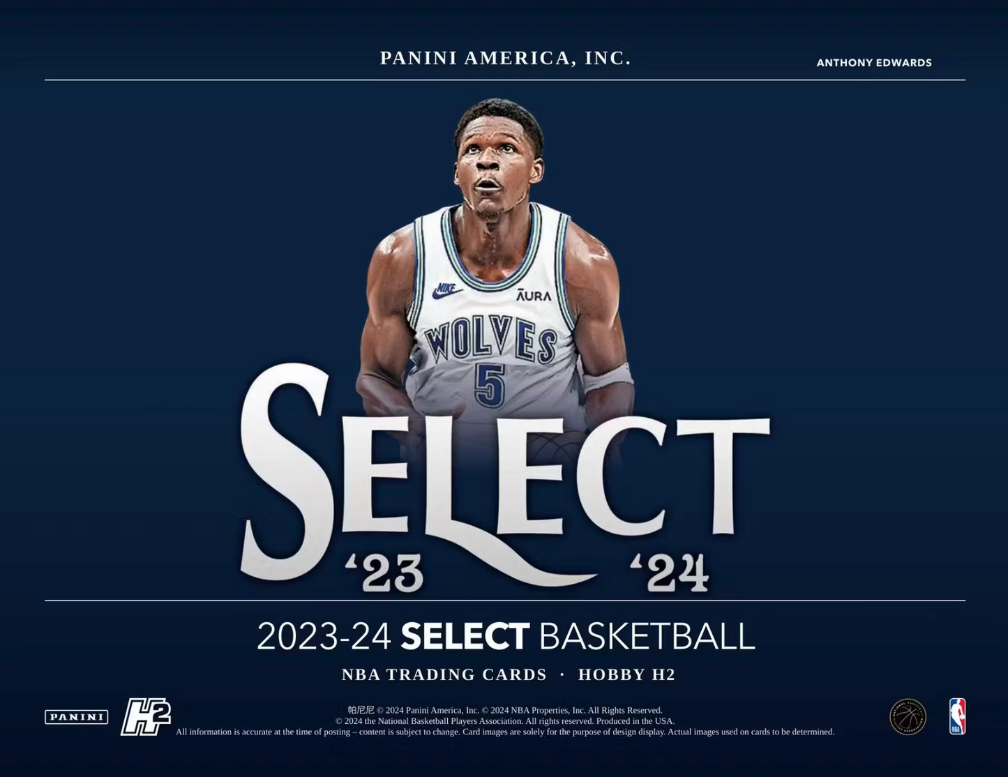2023-24 Panini Select Basketball H2 Box