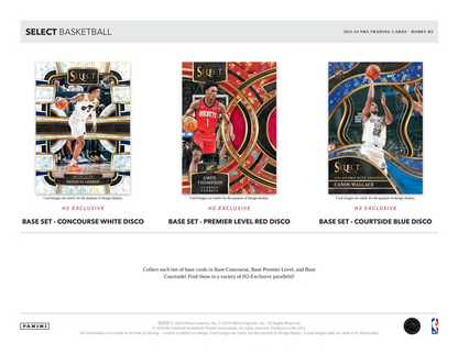 2023-24 Panini Select Basketball H2 Box