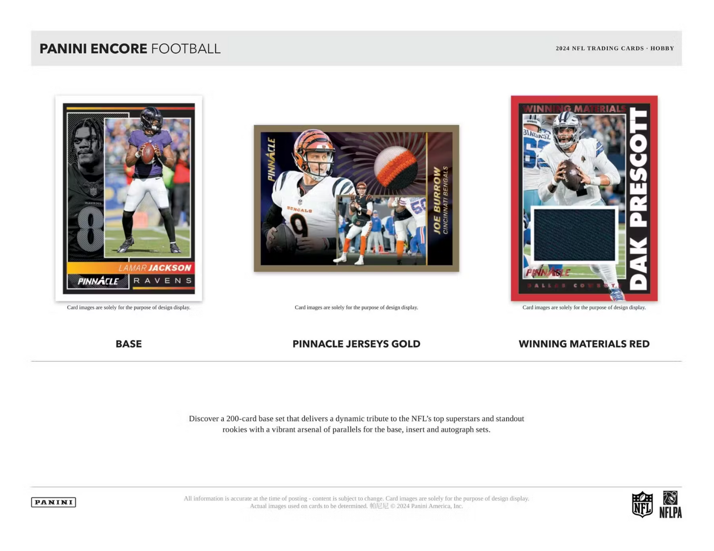 2024 Panini Encore Football Hobby Box