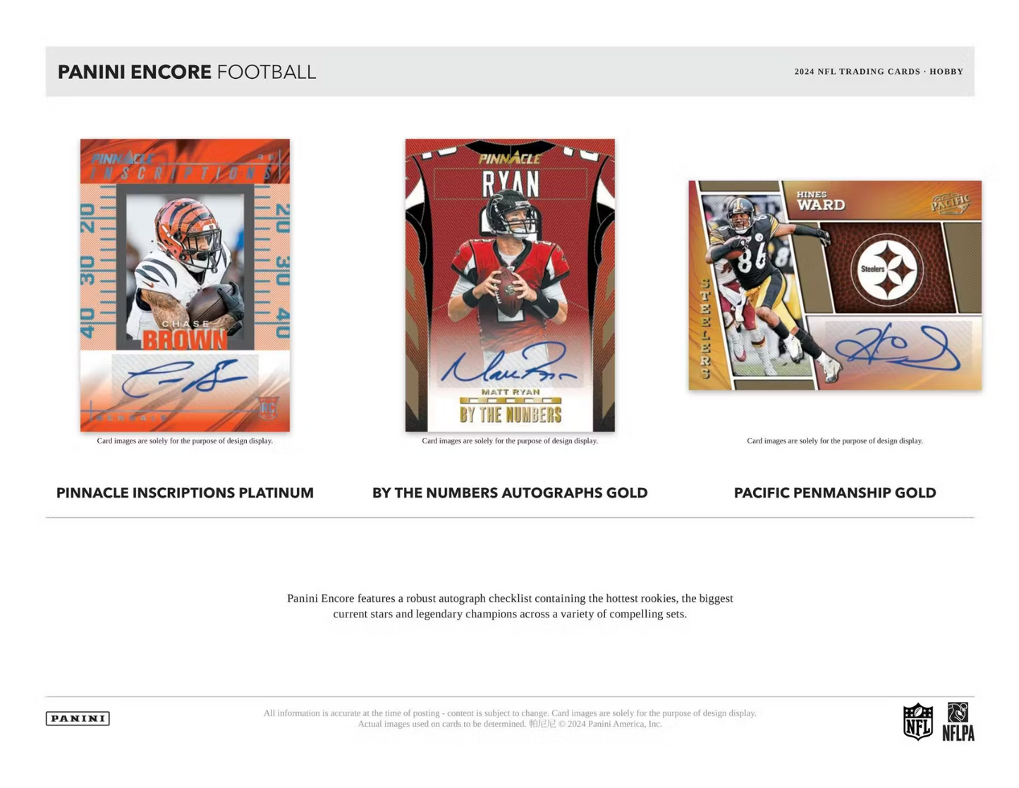 2024 Panini Encore Football Hobby Box