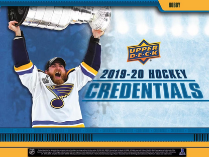 2019-20 Upper Deck Credentials Hobby Box