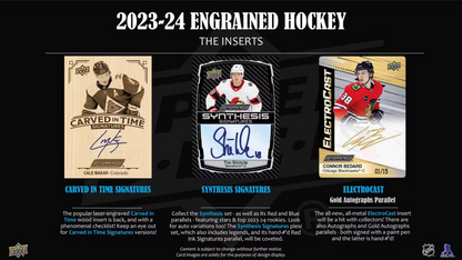 2023-24 Upper Deck Engrained Hockey Hobby Box