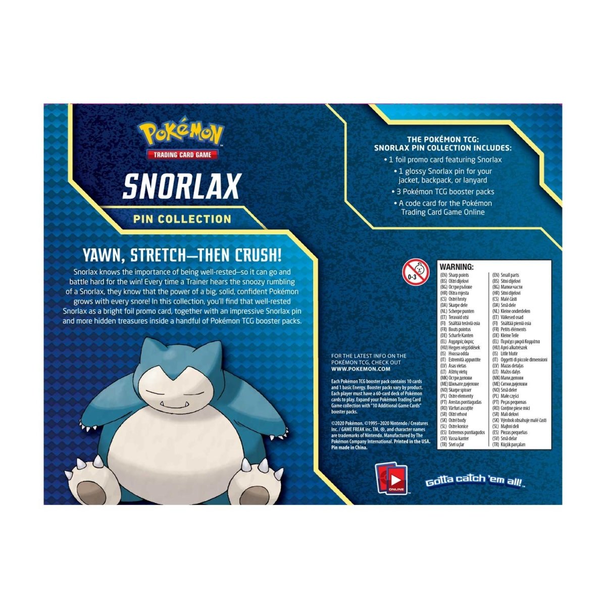 Snorlax Pin Collection