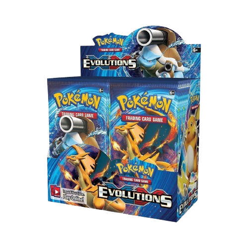 XY Evolutions Booster Display Box