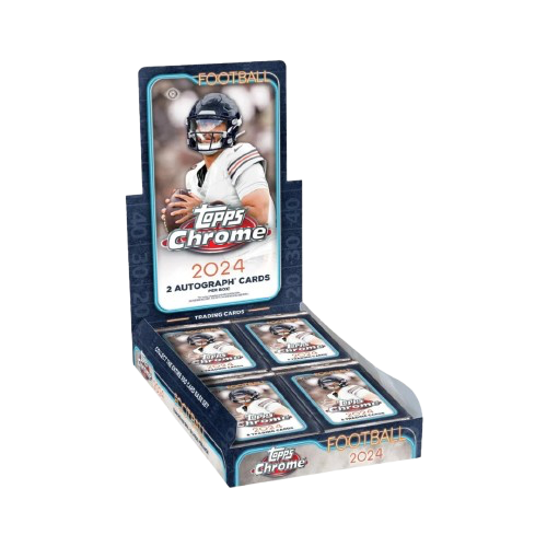 2024 Topps Chrome Football Hobby Box