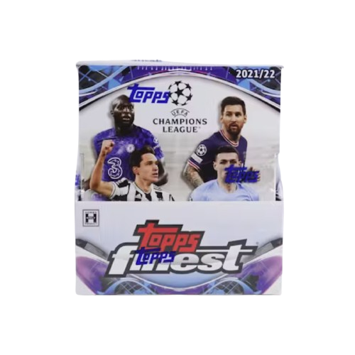2021/22 Topps Finest UEFA Champions League Soccer Hobby Box
