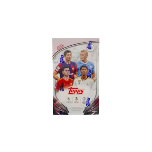 2023/24 Topps UEFA Club Competitions Soccer Hobby Box
