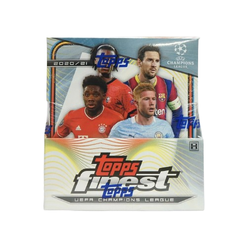 2020/21 Topps Finest UEFA Champions League Soccer Hobby Box