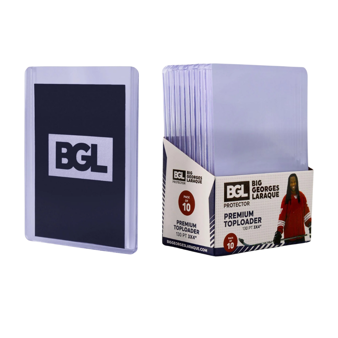 BGL PREMIUM CARD PROTECTOR TOPLOADER 130 PT 3X4"