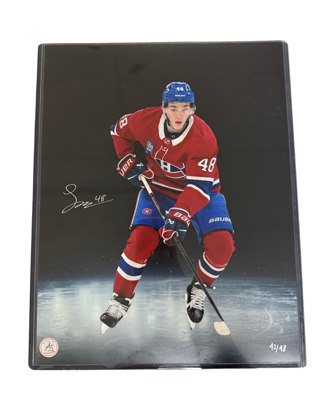 Lane Hutson Signed 14
