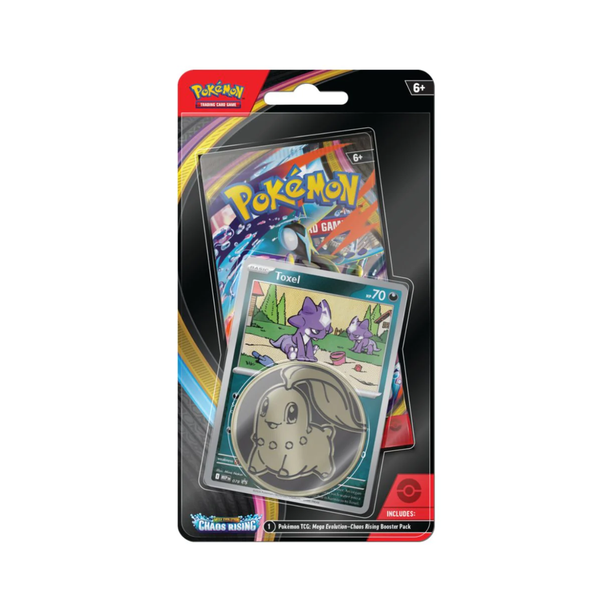 Pokémon TCG: Mega Evolution - Chaos Rising Checklane Blister Pack