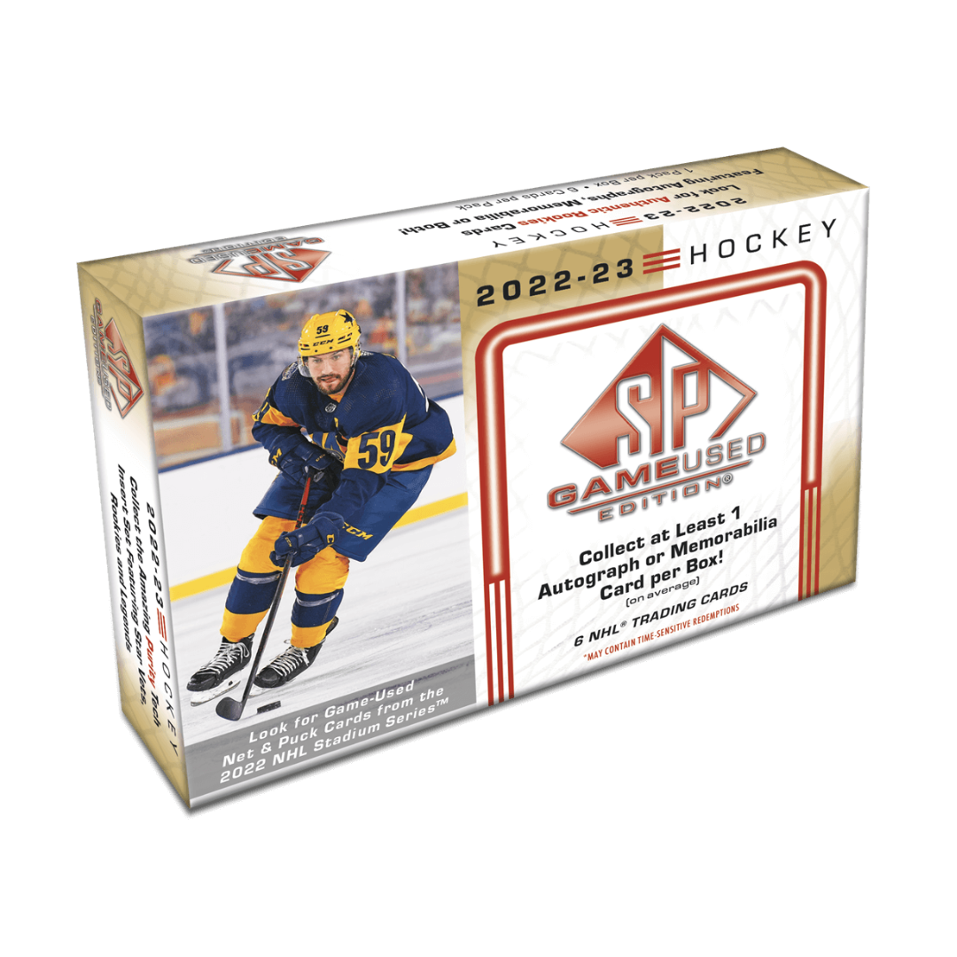 2022-23 Upper Deck SP Game Used Hockey Hobby Box