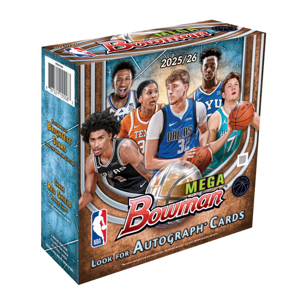 2025-26 Topps Bowman Basketball Mega Box