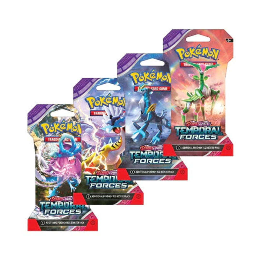 Scarlet & Violet-Temporal Forces Sleeved Booster Pack