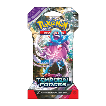 Scarlet & Violet-Temporal Forces Sleeved Booster Pack