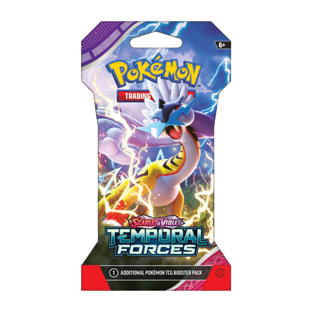 Scarlet & Violet-Temporal Forces Sleeved Booster Pack