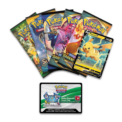 V Powers Tin (Pikachu V)