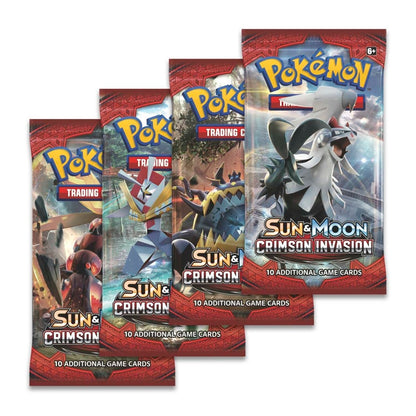 Sun & Moon-Crimson Invasion Booster Display