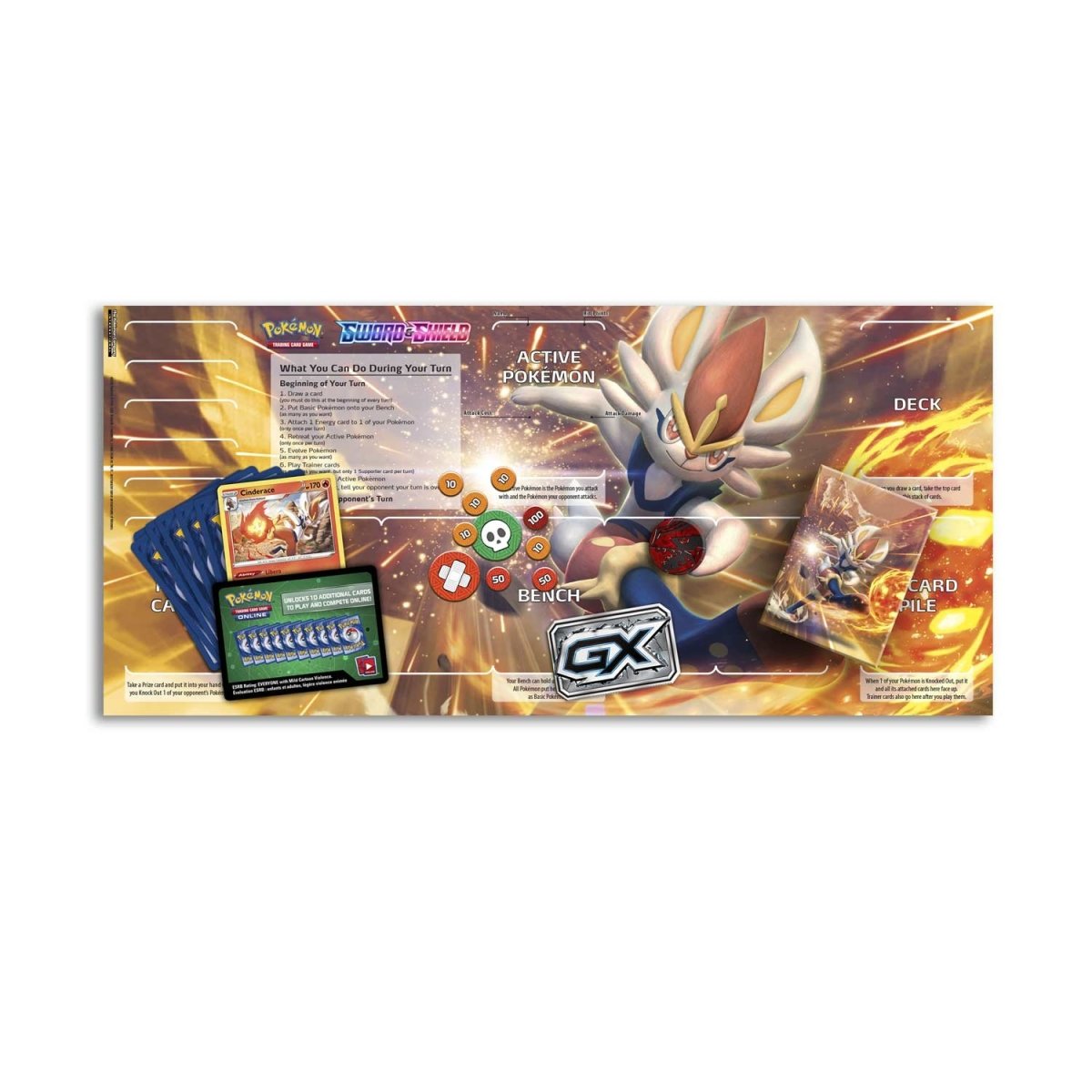 Sword & Shield Cinderace Theme Deck