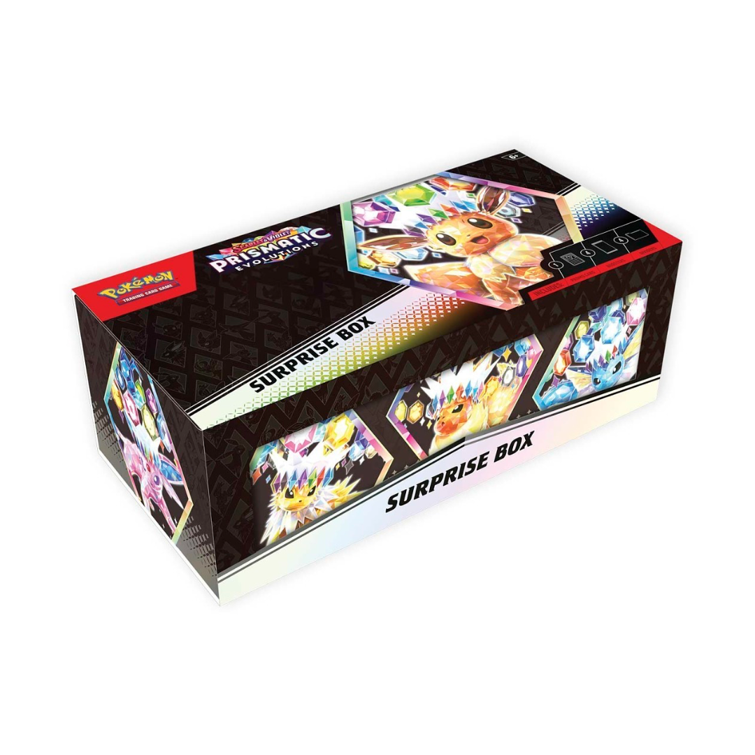 Pokémon TCG: Scarlet & Violet-Prismatic Evolutions Surprise Box