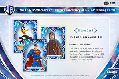 Cosmos Warner Brothers 100th Anniversary Trading Cards Hobby Box (Kakawow 2024)