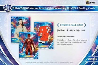 Cosmos Warner Brothers 100th Anniversary Trading Cards Hobby Box (Kakawow 2024)
